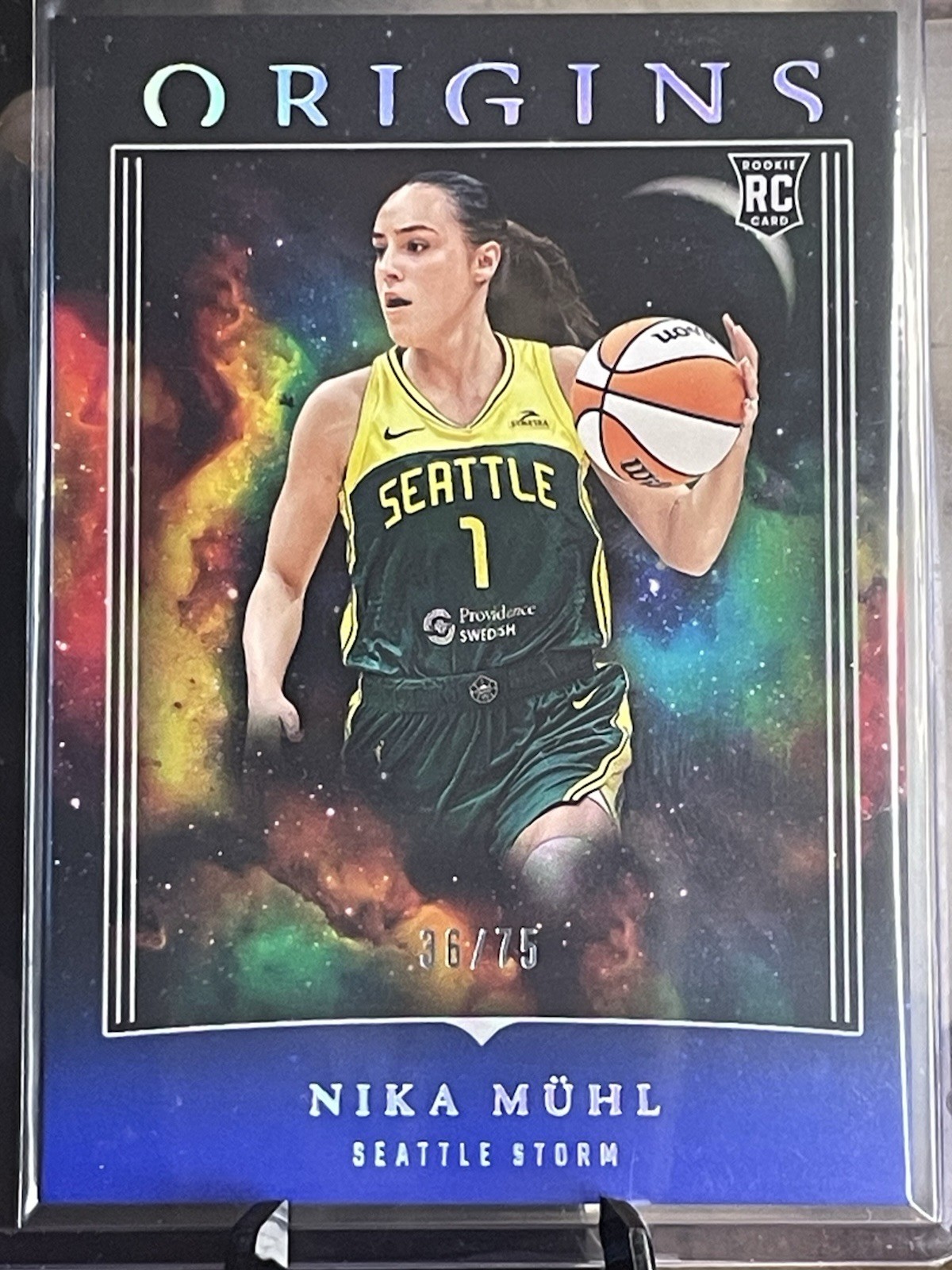 2024 Panini Origins WNBA - Nika Muhl #92 Blue /75 (RC)