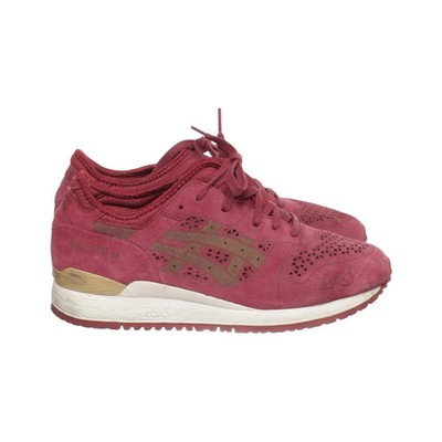 Asics, Sneaker, Größe: 40 1/2, model: gel lyte iii, Leder, Rot, Damen #7pu