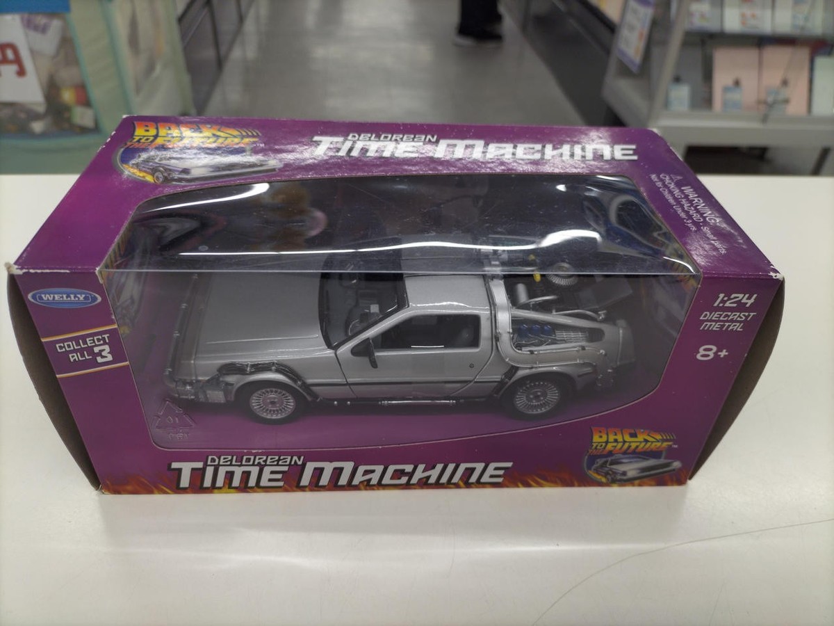 WELLY 1/24 Back to the Future DeLorean TIME MACHINE | eBay