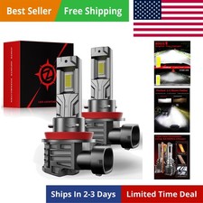 [2025 Upgrade] H 11 Led Bulbs, [Latest & Brightest] 40000lm 800% Brighter