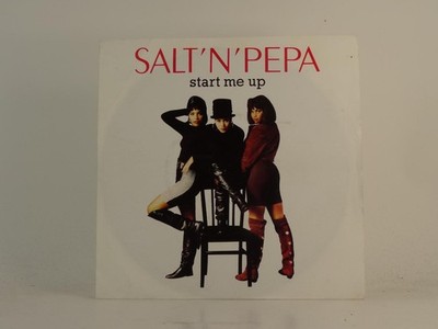SALT 'N' PEPA START ME UP (78) 2 Track 7'' Single including Picture Sleeve FFRR