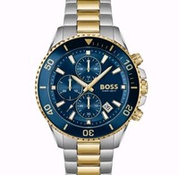 HUGO-BOSS HB1514257 MEN'S WATCH ADMIRAL BLUE CHRONO WATCH - 2 Y WARRANTY
