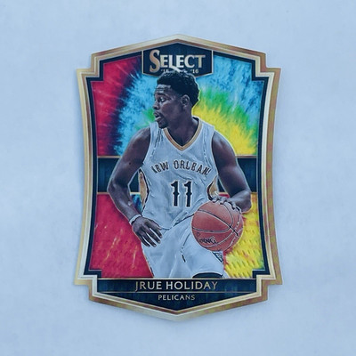 Panini Select 2015-16 Jrue Holiday Pelicans #106 Premier Die-Cut Tie-Dye /25