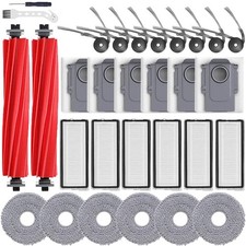 30 Pack QV 35A Replacement Accessories For Roborock QV 35A, QV 35S, QR 598, Q...