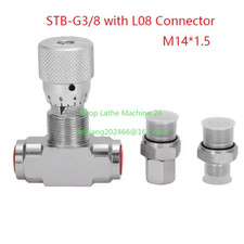 Flow Control Bidirectional Hydraulic Restrictor Valve STB-G3/8 + L08 Connector