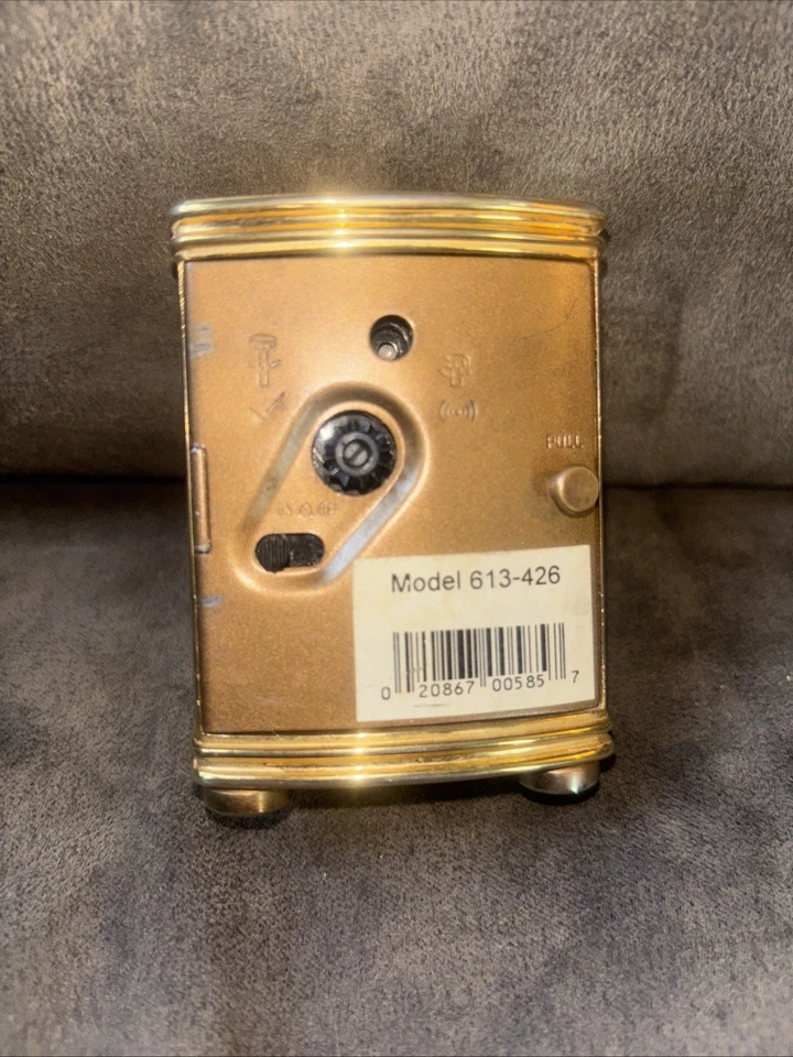 Howard Miller Battery Powered Mantle Clock! Model#613-426! Runs Great! - Image 2 of 4