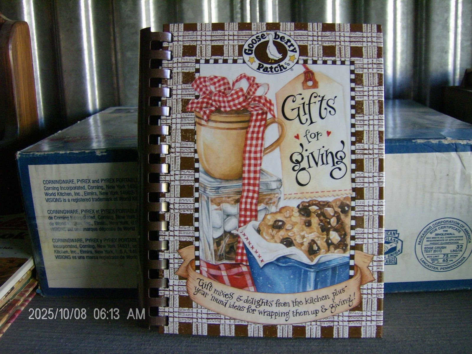 Goodberry Patch Gifts for Giving Recipes Cookbook
