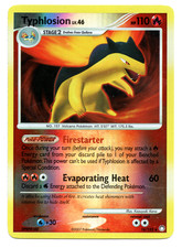 Pokémon TCG Typhlosion Reverse Holo Rare 16/123 Mysterious Treasures LP on eBay