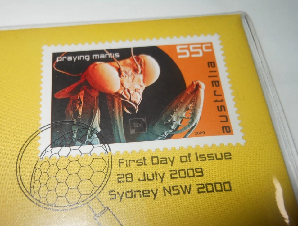 PNC 2009 Australia MICROMONSTERS Ltd Edition Medallion and 55 cent stamp - Image 3 of 4