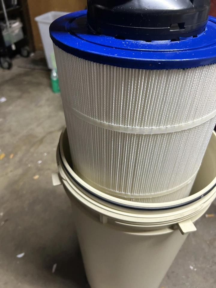 Cartucho de alto flujo Pentair tanque de filtro de piscina con anillo de bloqueo cargado por resorte Foto 3 de 4