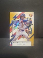 2025 Topps Pristine - Pete Crow-Armstrong #6 Gold Refractor /50