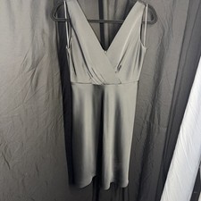 J.CREW Solid Black Evening Dress Size 2