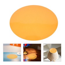 10pcs Lighting Gels Photo Lights Gel Filters - Orange 15cm/6in Transparent