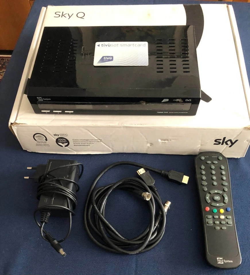 Tele System TS9000 tivù+ – Decoder Satellitare con Smartcard Inclusa - Immagine 2 di 4