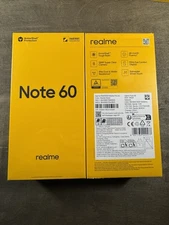 Realme Note 60 6.74" HD 90Hz Display DUAL SIM 4GB RAM 128GB Storage 4G LTE - NEW