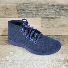 Allbirds Wool Runner Up Mizzle Womens Shoes Sz 9 W Hazy Indigo Lace Up Sneakers