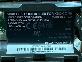 Microsoft Xbox One S 1681 500GB Gaming Console w/Controller *Read* | OO294