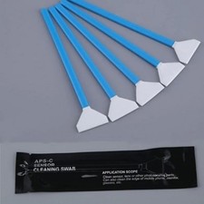 5Pcs Sensor Cleaning Kit Swabs for CMOS CCD Camera Sensors - Dry Wet Cleaner for