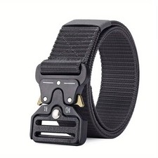 Men Casual Military Tactical Army Adjustable Quick Release Belts Pants Waistband