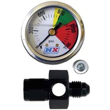 Nitrous Express Nitrous Bottle Pressure Gauge 2-116 Diameter Nitrous Express Nitrous Bottle Pressure Gauge 2-116 Diameter