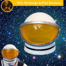 Major Matt Mason Space deluxe Helmet with clear Visor Adjustable Fit