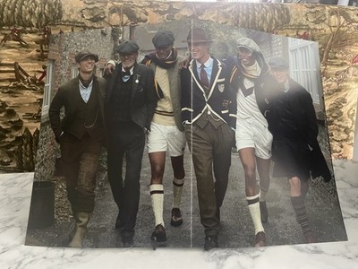 RARE VTG RALPH LAUREN POLO LABEL MEN'S FALL 2023 FASHION CATALOG BOOK BROCHURE