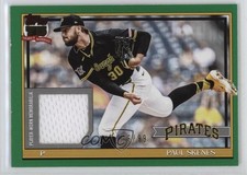 2026 Topps Series 1 1991 Topps Baseball Relic Green 96/99 Paul Skenes #91R-PS