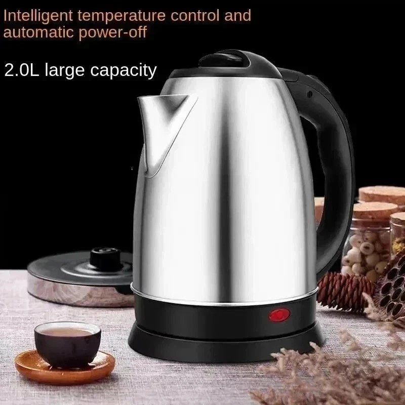 Electric Water Kettle New 2L Hot Water Kettle Stainless Steel Hot Boil Tea Maker - Image 2 of 3