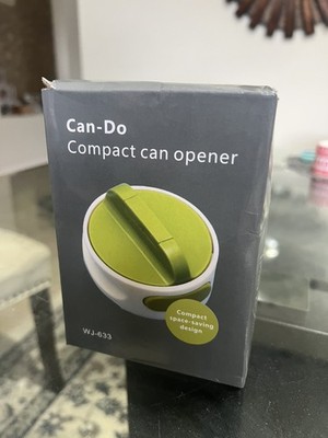 Can-Do Compact Can Opener Easy Twist Release Portable Space-Saving