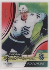 2021-22 Upper Deck Synergy Exceptional Futures Red 261/499 Kole Lind #EF-KL g9x