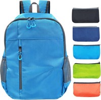 Faltbarer Rucksack 20L Ultraleicht Wasserabweisend Trekking Tagesrucksack