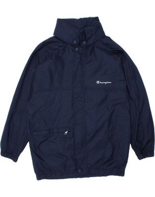 Champion Jungen Regenjacke 7-8 Jahre Small dunkelblau Polyamid AA07
