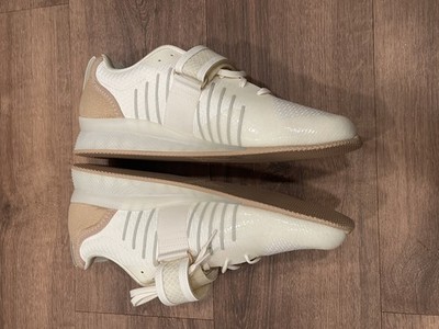 ADIDAS MEN\'S 10 ADIPOWER III WEIGHTLIFTING SHOES WARM SANDSTONE IH8235 Adidas Adipower III Weightlifting Shoes Warm Sandstone  main image 3