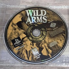 Wild Arms (Sony PlayStation 1, PS1 1997) Tested Works DISC ONLY