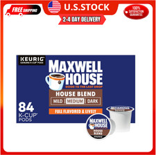Maxwell House House Blend Medium Roast K-Cup Coffee Pods, 84 ct Box