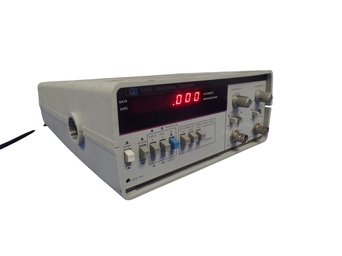 PCポータブル HP Universal Counter 5314A Hewlett Packard 5314 120v for sale