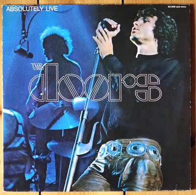 THE DOORS - Absolutely Live -DLP Vinyl, RE, Gatefold, 1977 Electra Rec.