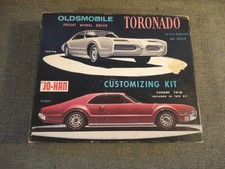 Vintage Jo-Han Olds Toronado Customizing Kit Extra Parts and Box