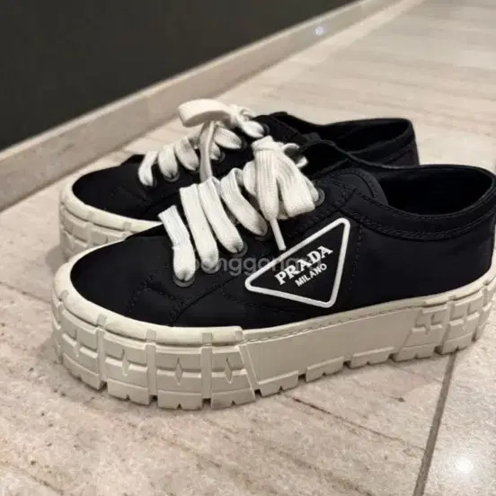 Prada Platform Sneakers Authentic Size 225-230 thumbnail 2