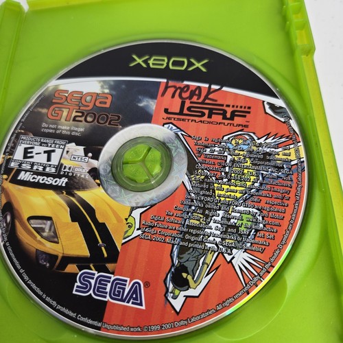 JSRF Jet Set Radio Future & Sega GT 2002 - Original Xbox - Complete w/ Manuals - Picture 5 of 8