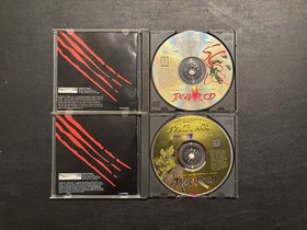 Atari Jaguar CD Console Rare Authentic in OG Box with 5 Games Tested & Works!