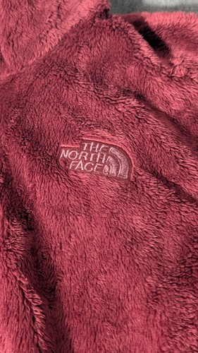 NWT The North Face Women's Osito Fleece Jacket Deep Garnet Red - MEDIUM - Picture 3 of 5