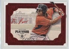 2015 Onyx Platinum Elite Auto Red 6/10 Rafael Devers #PE15A-RD Auto uk2