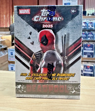 2025 Topps Marvel Chrome Deadpool Value Blast...