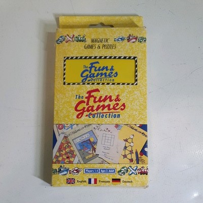 Die Fun&Games Sammlung Magnetspiele und Puzzles 6 in 1 Reiseetui 1991