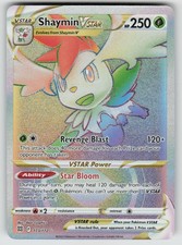 Shaymin VSTAR Holo 173/172 Rainbow Rare Brilliant Stars Pokemon NM on eBay