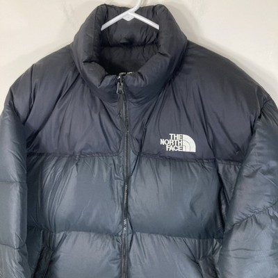 Vtg 90s The North Face Jacket Mens XXL Black Nuptse NF002YO Puffer