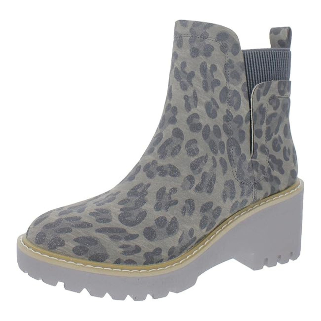 Обувь Corkys; женские ботинки Челси из искусственной замши; леопардовый размер US 10