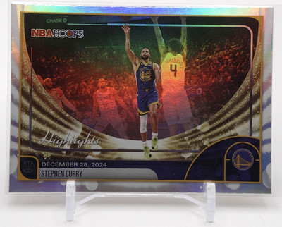 Stephen Curry #261 Highlights - Golden State Warriors - 2025-26 Topps NBA Hoops
