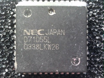 NEC 71055N, Peripheral Interface Controller, 10MHz, PLCC-44